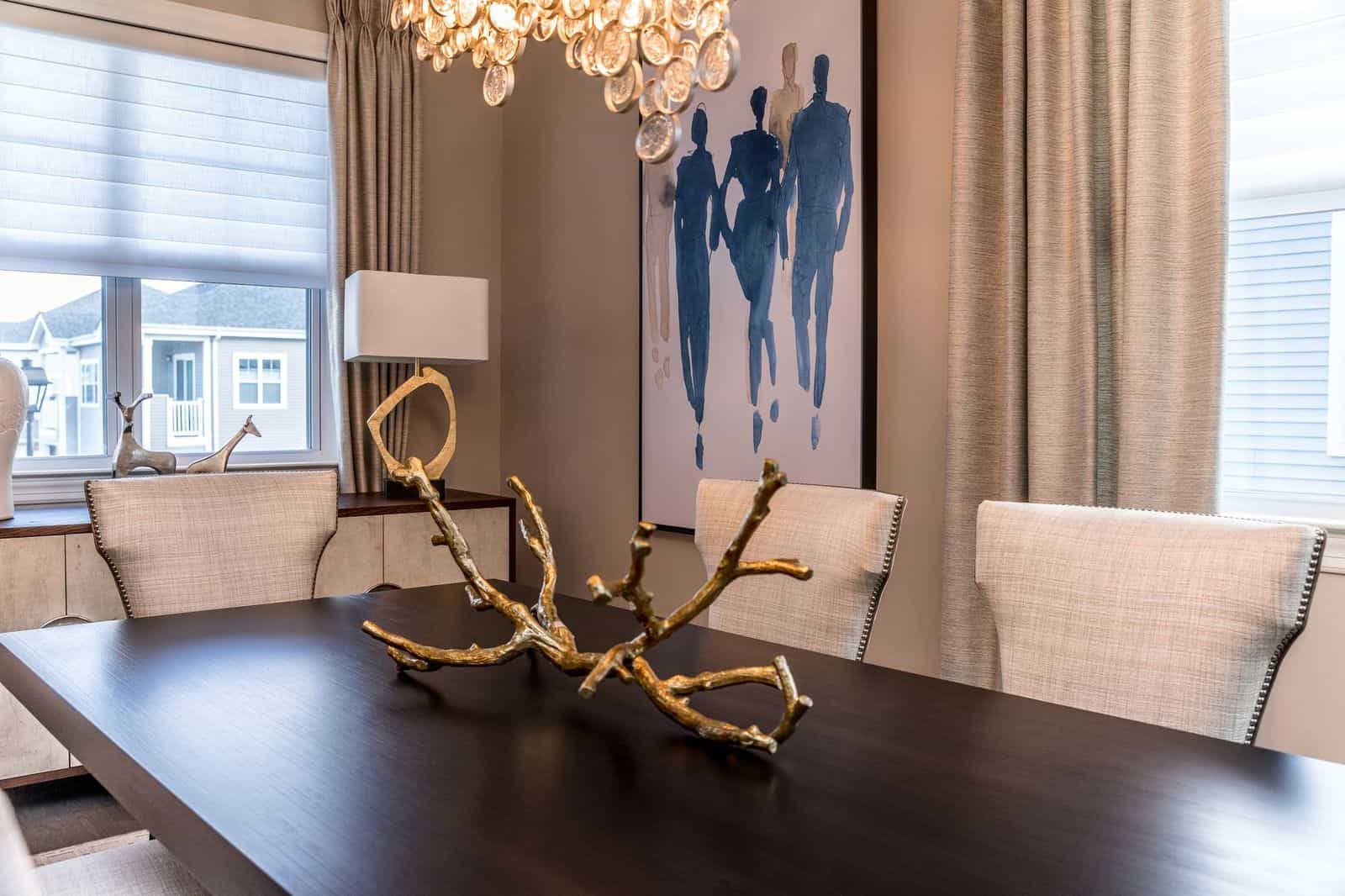 Dining room interior design near Syosset, Long Island