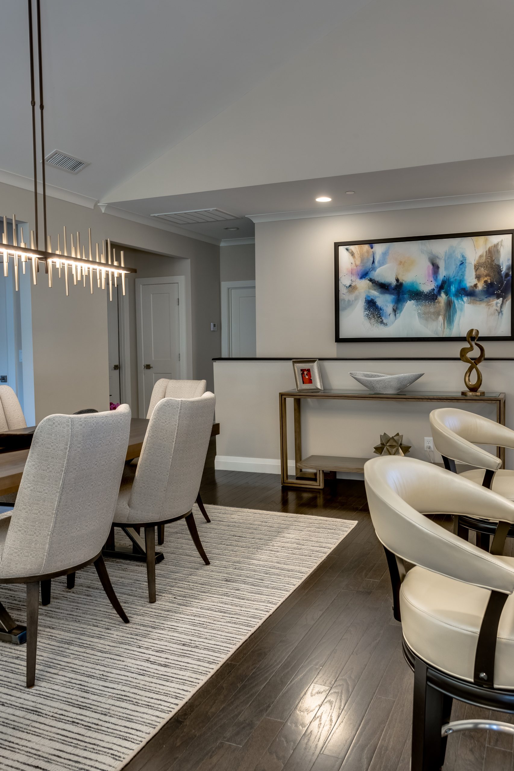 Dining room interior design in Plainview, Long Island