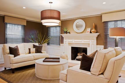 Living room interior design near Manhasset, Long Island