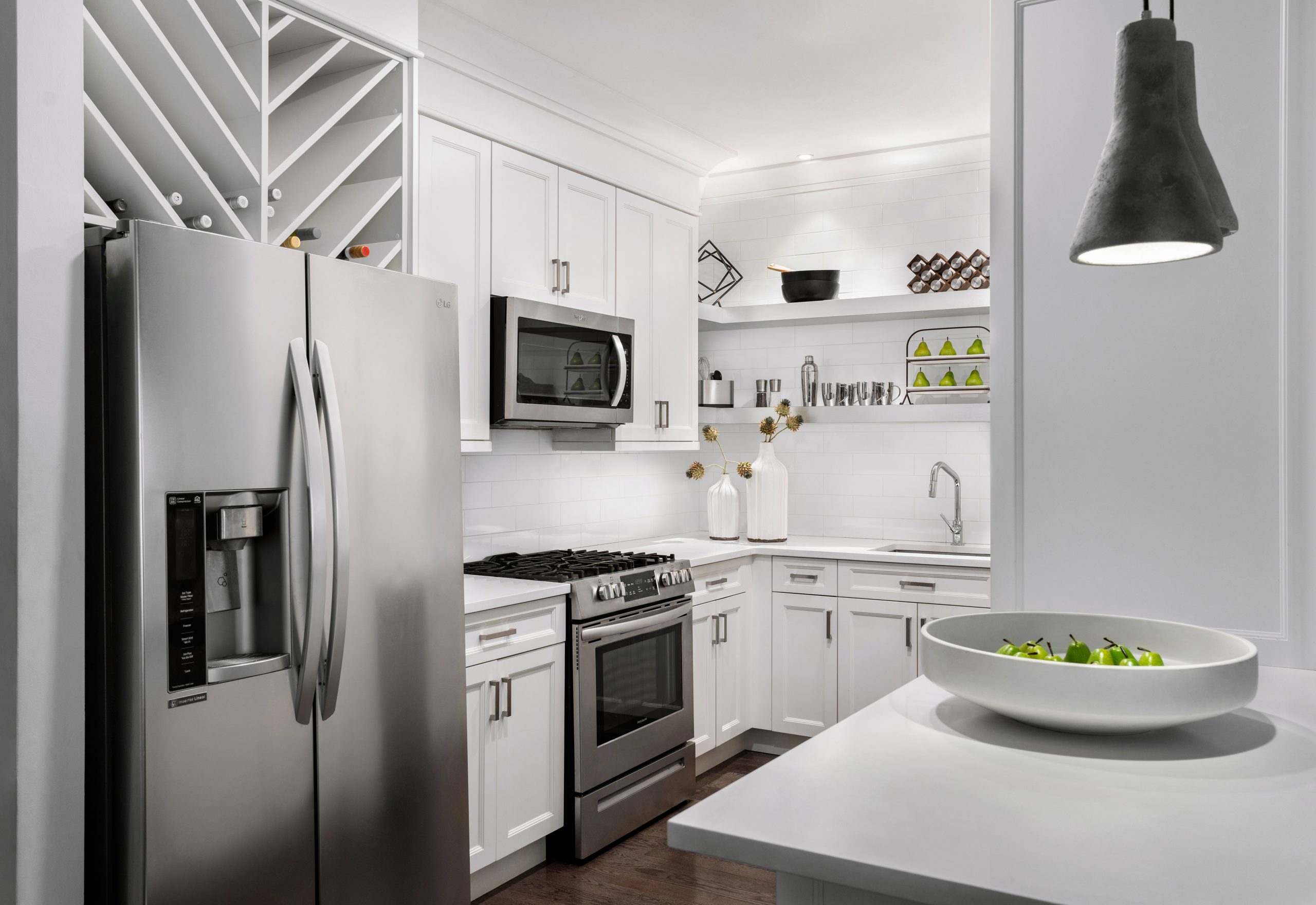 Renovated kitchen interior design near Kings Park, Long Island