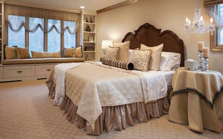 Residential Interior Design: Bedroom Huntington, Long Island, NY