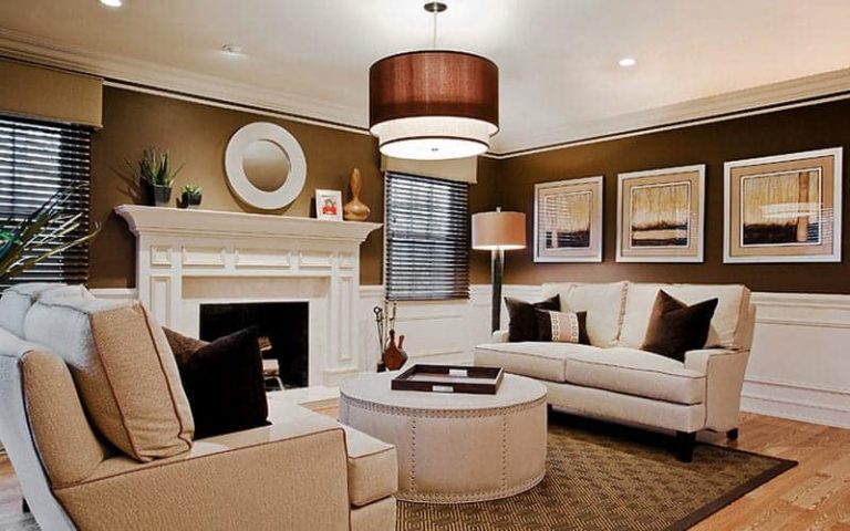 Residential Interior Design: Living Room Woodbury, Long Island, NY