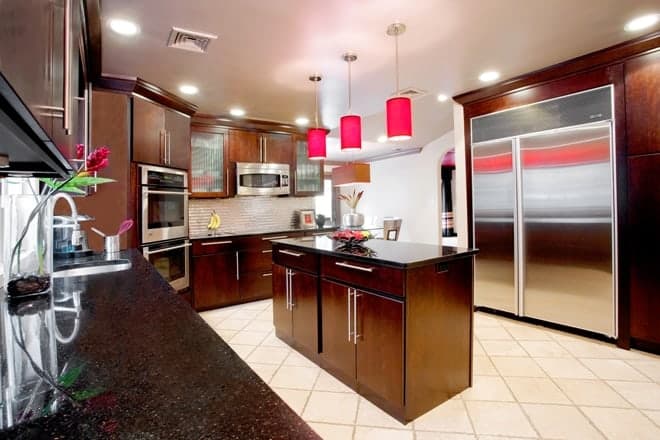 Kitchen design remodel Melville Long Island AFTER photo