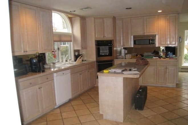 Kitchen design remodel Melville Long Island BEFORE photo