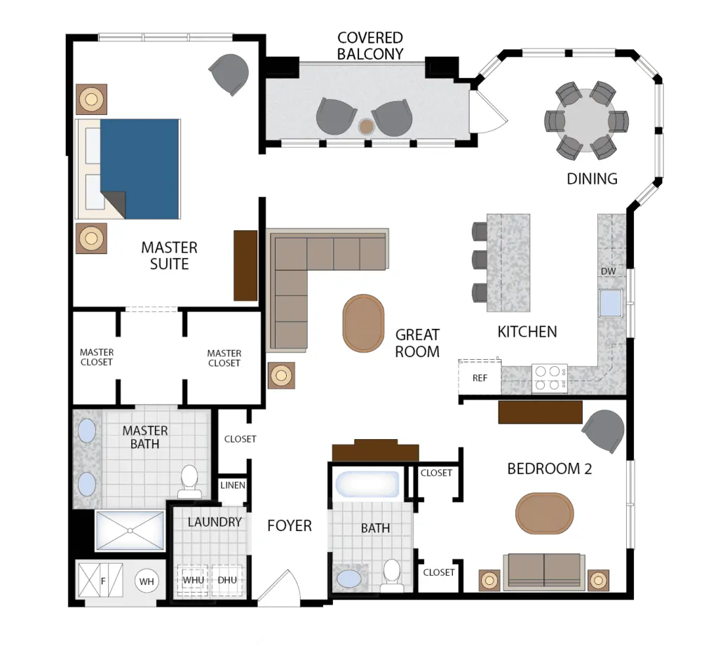 Country Pointe Plainview Condo Floor Plans. - Interiors By Just Design