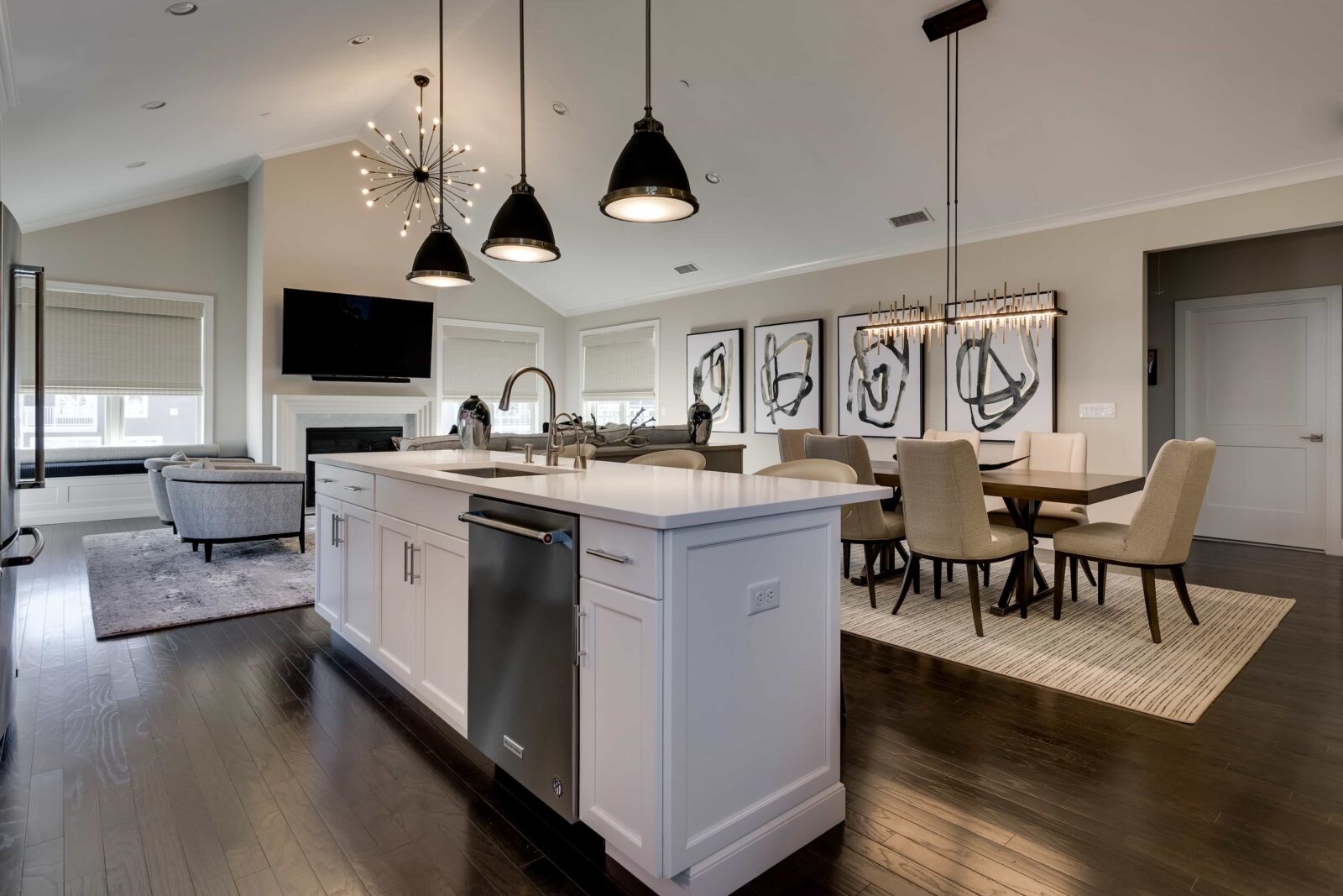 Old Westbury NY kitchen interior design after renovation