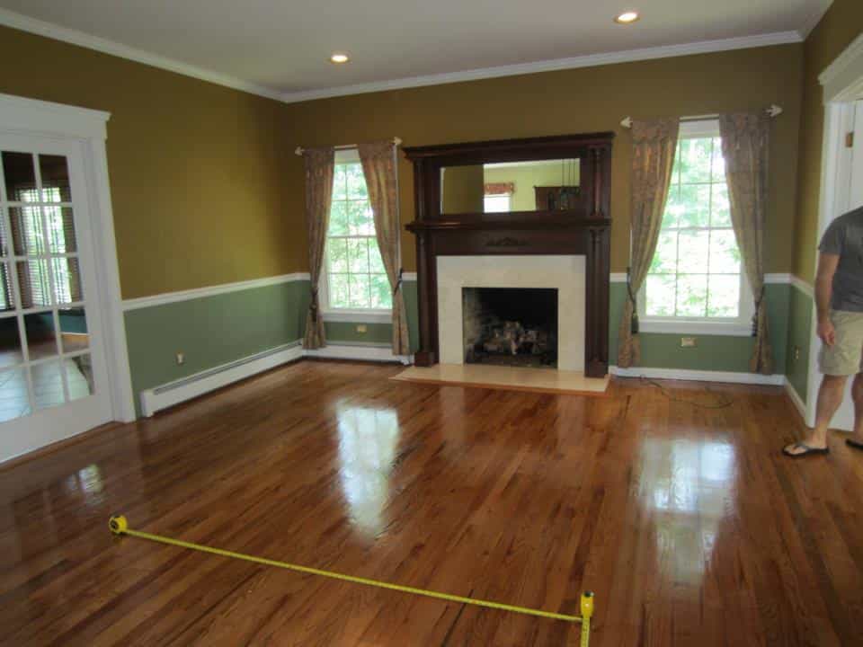 Northport NY living room interior design before renovation