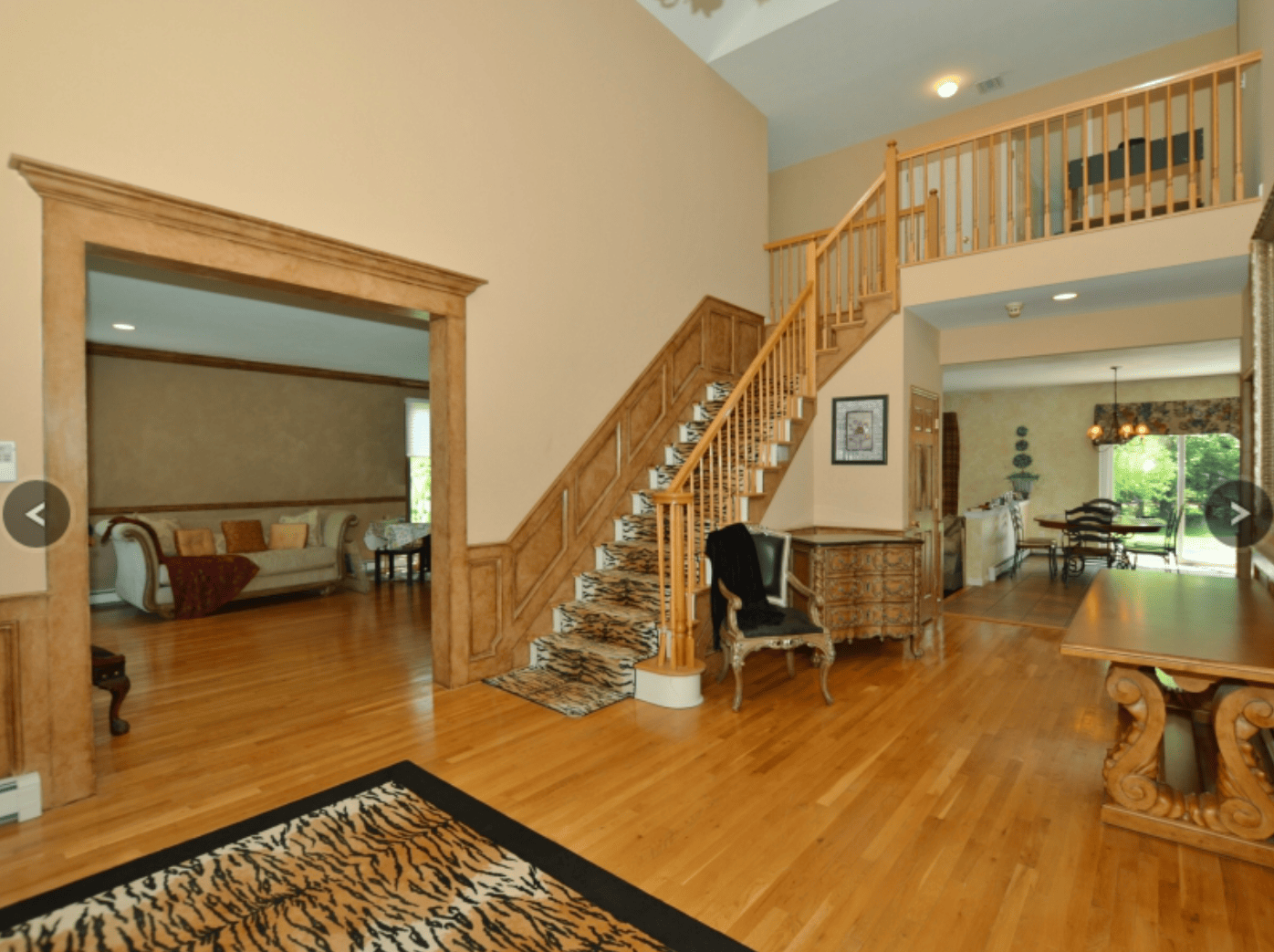 Old Westbury NY entranceway interior design before renovation