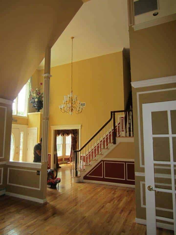 Northport NY entranceway interior design before renovation