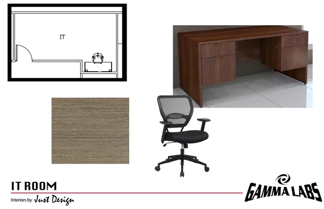 Commercial IT office room design Long Island NY
