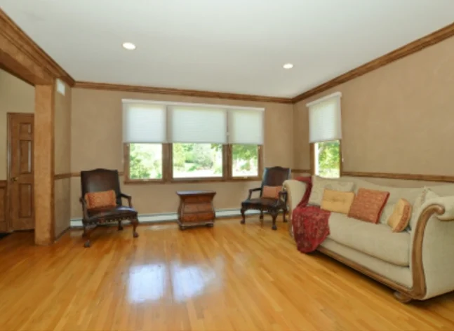 Woodbury living room after